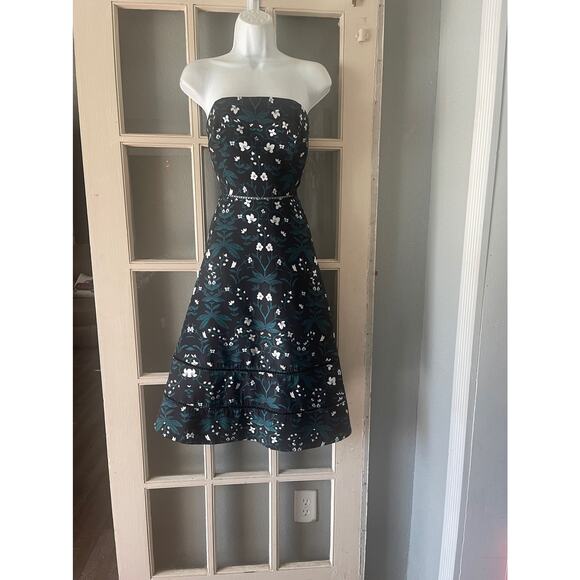 Keepsake Floral Strapless Dress‎ - Picture 4 of 7